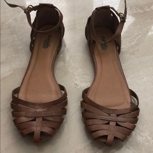 Brown Charlotte Russe Sandals/flats